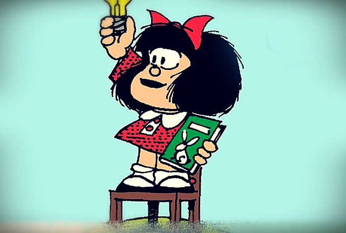 마팔다, 아르헨티나의 깨알같은 소녀 만화가 퀴노의 명작