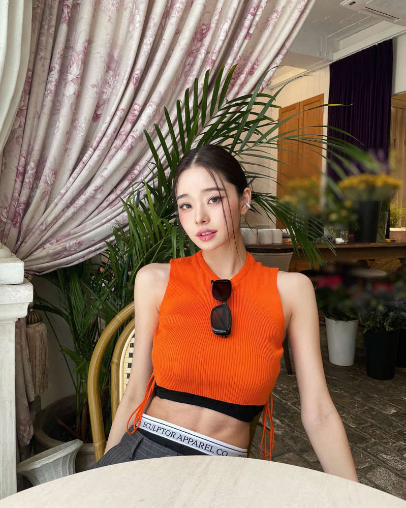 '복귀' 프리지아, 마른 몸에 숨겨진 복근! 해외팬 홀린 만해 [사진]