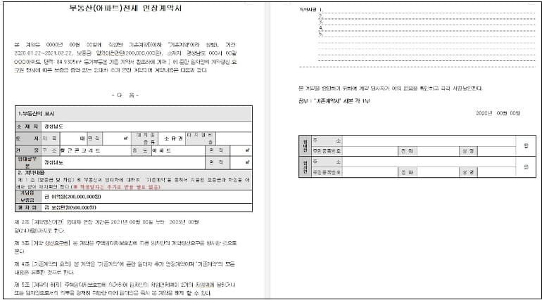 바본가요? “계약갱신권을 왜 씁니까?