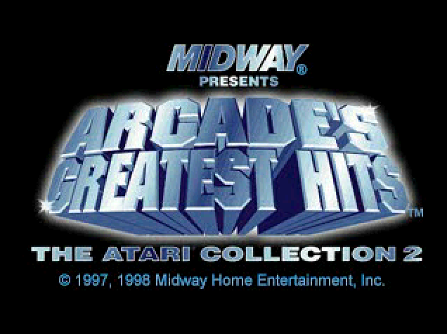 Midway - 아케이드 그레이티스트 히츠 더 아타리 컬렉션 2 북미판 Arcade's Greatest Hits The Atari Collection 2 USA (플레이 스테이션 - PS - iso 다운로드)