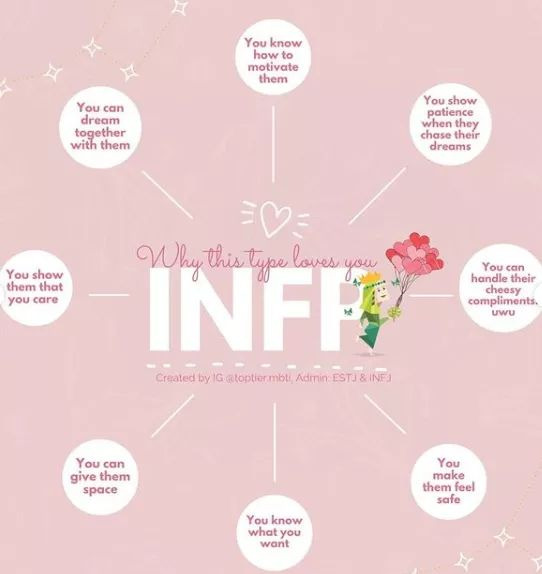 당신이 INFP(잔다르크형) 유형에게 사랑받는 이유