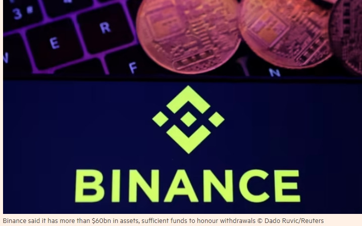 바이낸스에 대한 이상한 소문...진짜일까? Binance suffers $1bn outflow in one day as crypto jitters spread