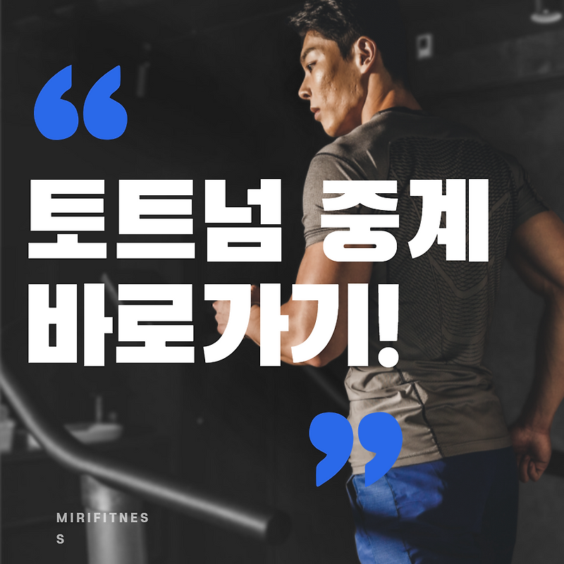 토트넘 중계 바로가기, 토트넘 경기 일정 확인!