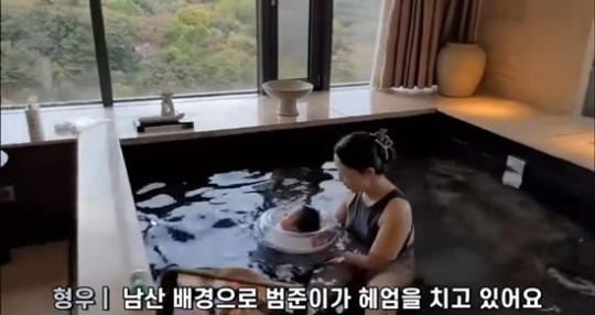박은영, 70일 아들과 럭셔리 호캉스 