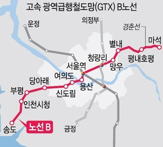 국토부, GTX-B 사업 속도 높인다