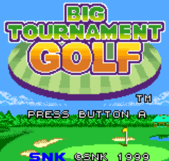 NGPC - Big Tournament Golf (네오지오 포켓 컬러 / ネオジオポケットカラー 게임 롬파일 다운로드)