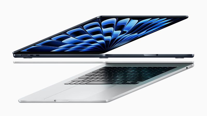 애플, M3 칩을 탑재한 새로운 맥북 에어 모델 발표