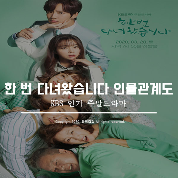 한 번 다녀왔습니다 총정리!