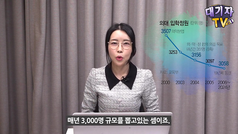 의대 블랙홀, 정원 늘어나면 얼마나 빨아들일까?(의대 증원 속보 분석)