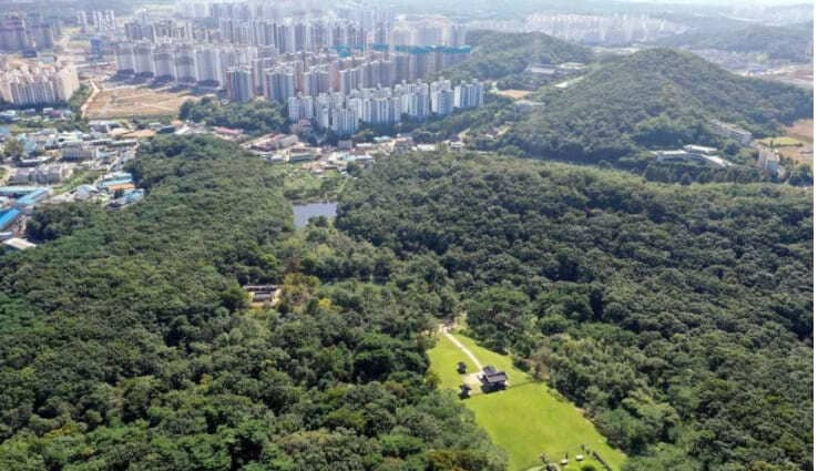 문화재청의 김포 장릉 아파트 19개 동 철거 요청...