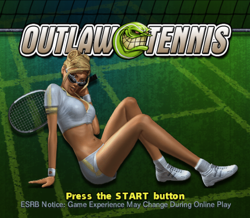 아웃로 테니스 북미판 Outlaw Tennis USA (플레이 스테이션 2 - PS2 - iso 다운로드)