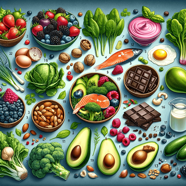 슈퍼푸드  건강 챙기기: 매일 먹어야 할 10가지 식품