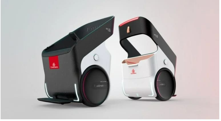 장애인  승객 위한 1인용 공항 자율차량 PriestmanGoode designs vehicle to help people with reduced mobility navigate airports