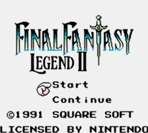 파이널 판타지 레전드 2 Final Fantasy Legend II USA (게임보이 - GB)