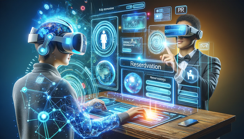 가상 현실(VR) 및 증강 현실(AR)을 활용한 예약 시스템의 혁신적인 기능 추가