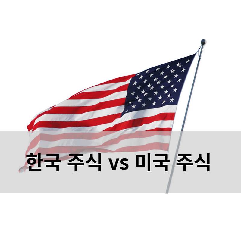 한국 주식 vs 미국 주식 어디에 투자하는게 유리할까?