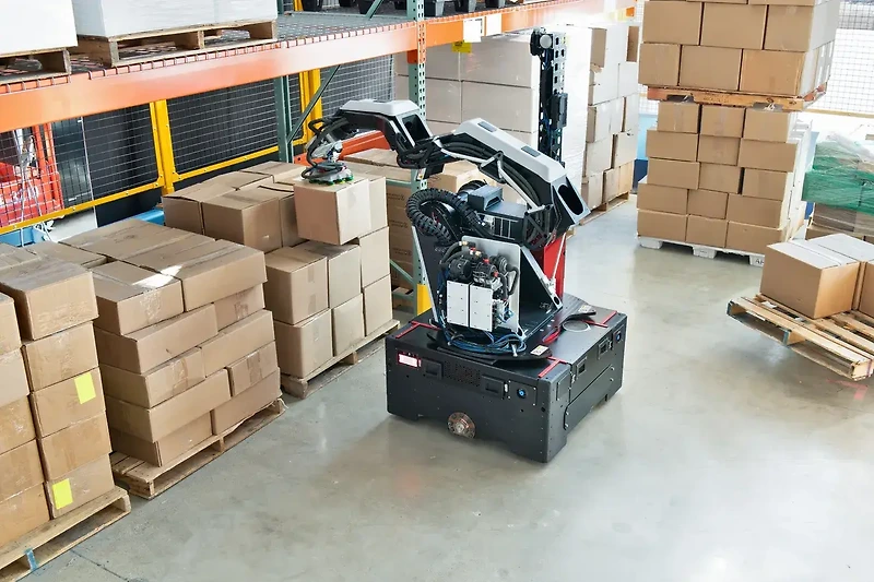 보스턴 다이내믹스의 새로운 로봇  VIDEO:Boston Dynamics unveils Stretch: a new robot designed to move boxes in warehouses