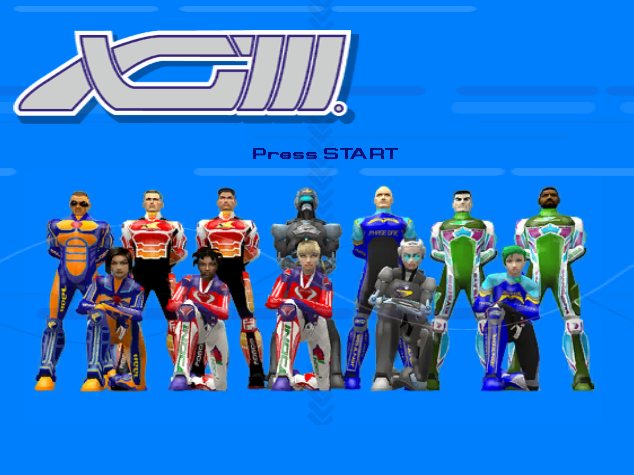 XGIII 익스트림 G 레이싱 북미판 XGIII Extreme G Racing USA (게임큐브 - GC - iso 다운로드)