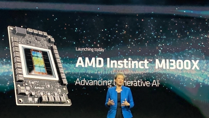 AMD AI 프로세서 'MI300X' 공개