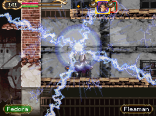 닌텐도 DS / NDS - 캐슬바니아 서클 오브 더 리얼 개조롬 (Castlevania Circle of The Realm Hack Version 1.0)