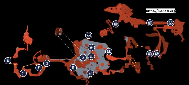 제노블레이드 3 : 펜테라스 지방 유니크 몬스터 & 소울 해킹 정보 (제노블레이드 3 지도)