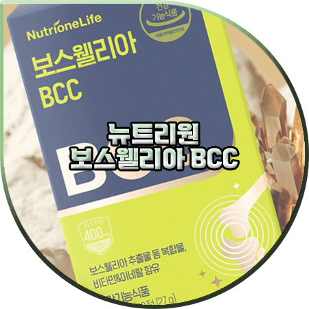 뉴트리원 보스웰리아 효능 및 성분/부작용/먹는법 등 :: 정우성 보스웰리아 BCC