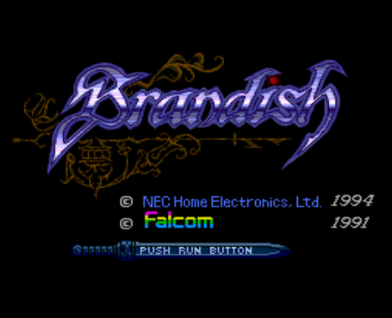 브랜디쉬 - ブランディッシュ Brandish (PC 엔진 CD ピーシーエンジンCD PC Engine CD)