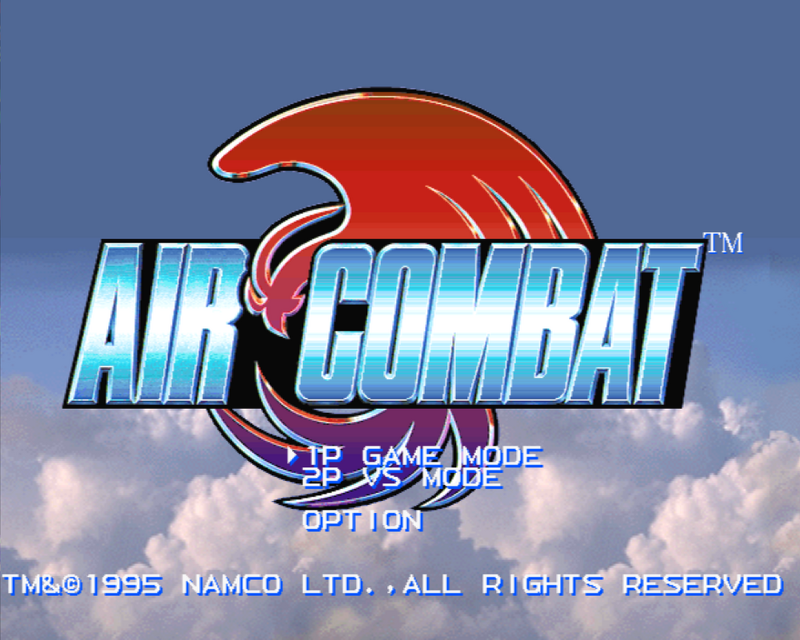 PS1 - Air Combat (USA - 받기)