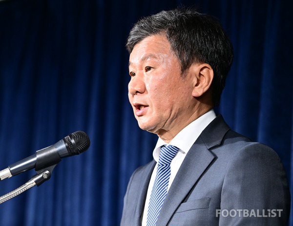 파리 올림픽 예선 탈락 대한축구협회 회장 정몽규 책임 사퇴요구