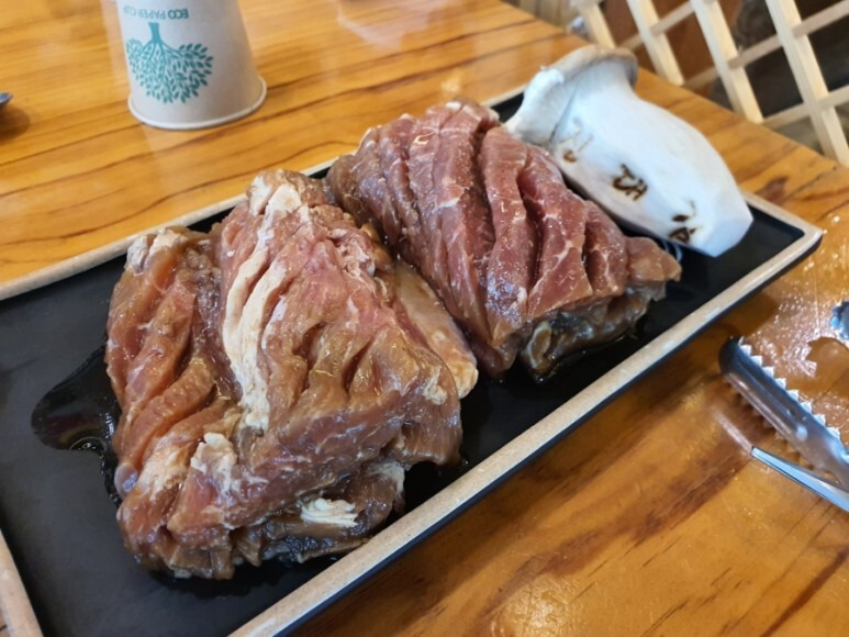속초 맛집 내돈내산 - 진대감 참숯화로구이
