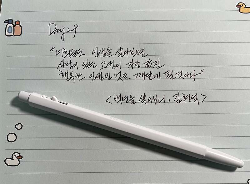Day29 오늘의 필사, 백년을 살아보니, 김형석