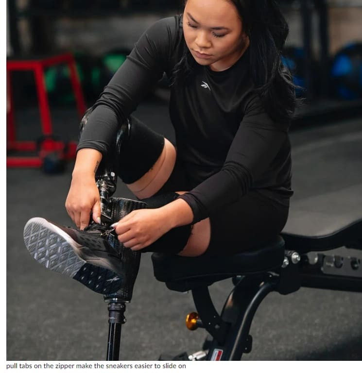 리복, 장애자 적응형 운동화 공개 VIDEO: fit to fit: reebok unveils adaptive sneaker collection for people with disabilities