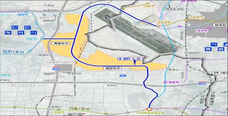 S-BRT 개통계획