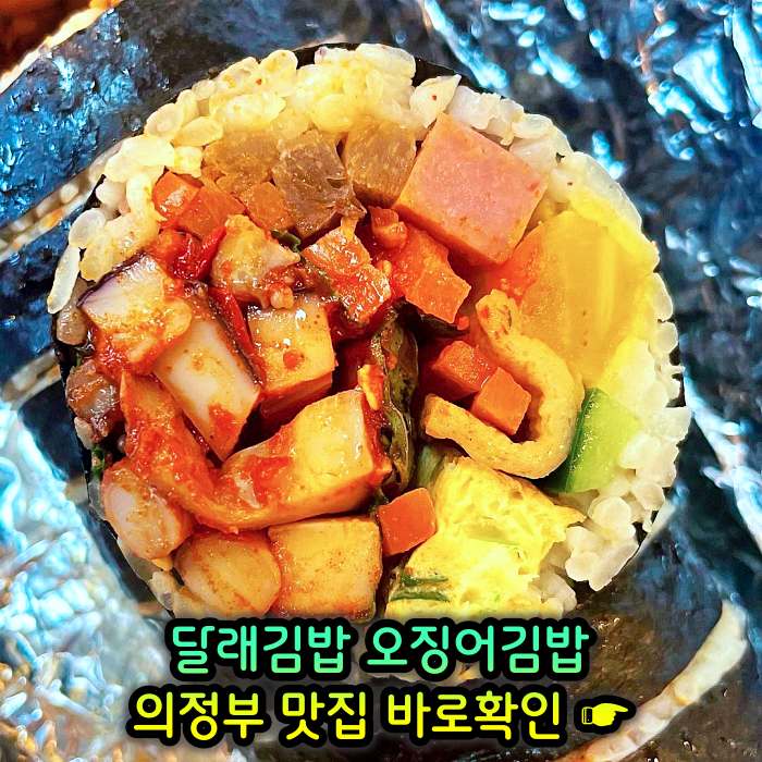 생방송 오늘저녁 달래김밥 경기 의정부 맛집 4월 24일 오늘은 김밥 먹는 날 오징어김밥 위치