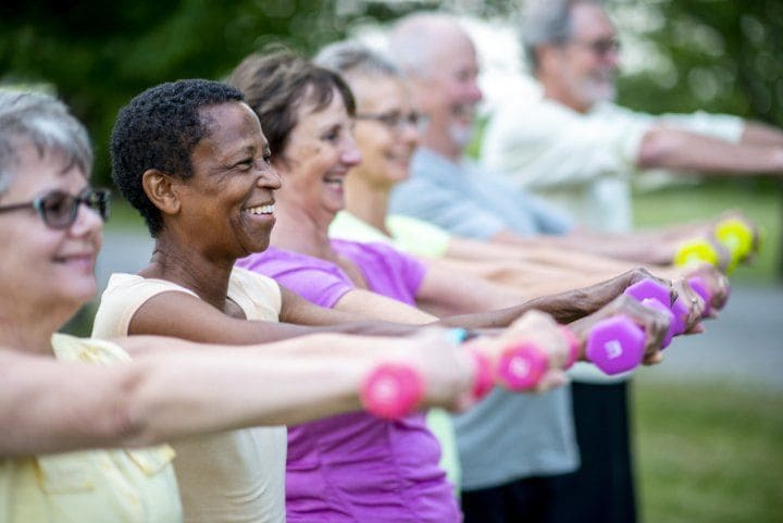 노년기 규칙적 운동이 인지 기능 저하를 막는 메커니즘 Exercise Alters Brain Chemistry to Protect Aging Synapses