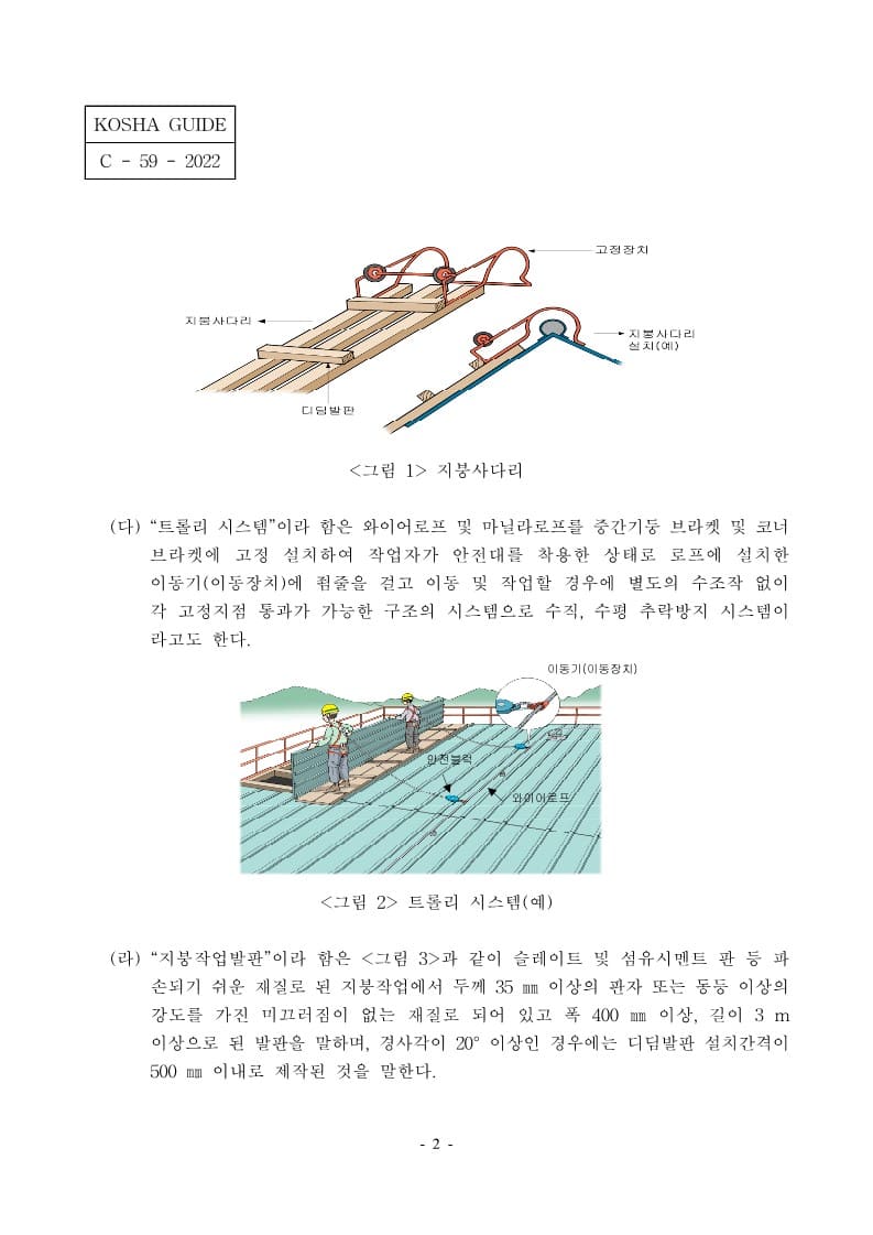 [건설공사 안전비법]_지붕공사 안전보건작업지침