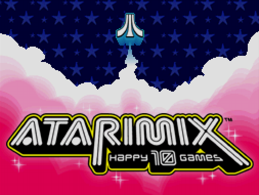아타리 - 아타리믹스 해피 10 게임즈 (アタリミックス ハッピー 10ゲームズ - Atarimix Happy 10 Games) NDS - ETC (게임 모음집)