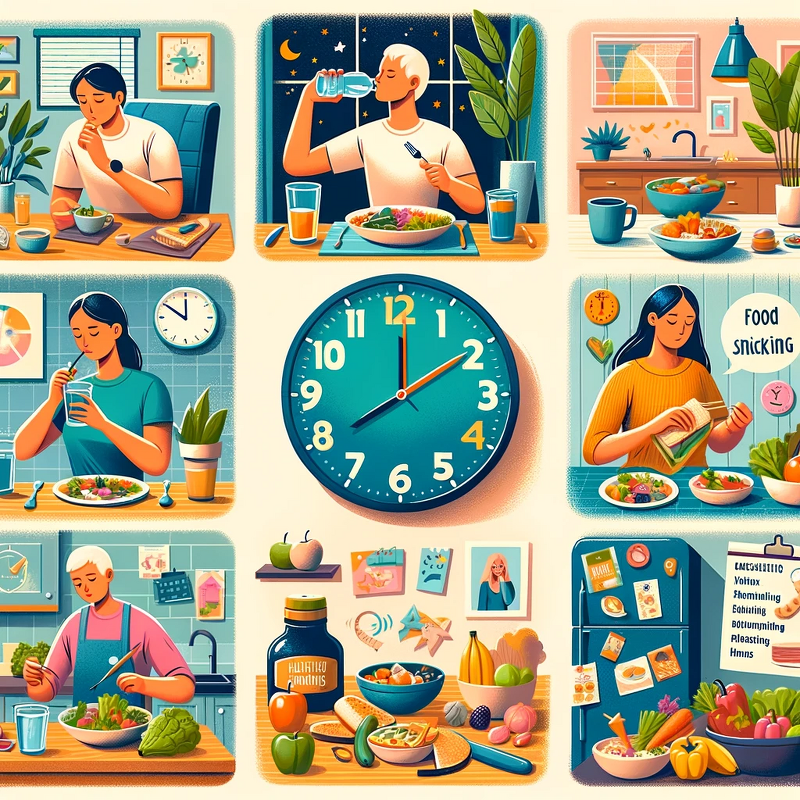 식사시간 관리로 식욕 조절하기: 건강한 식습관을 위한 10가지 팁