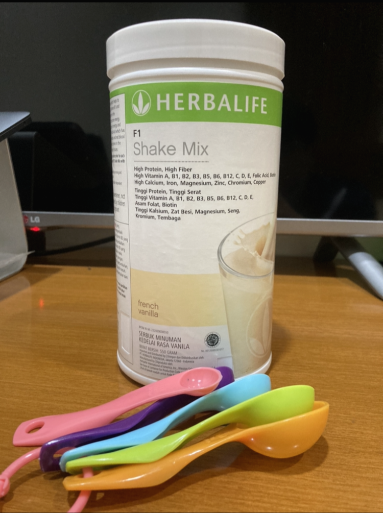 식사대용 허벌라이프 단백질 밀크쉐이크