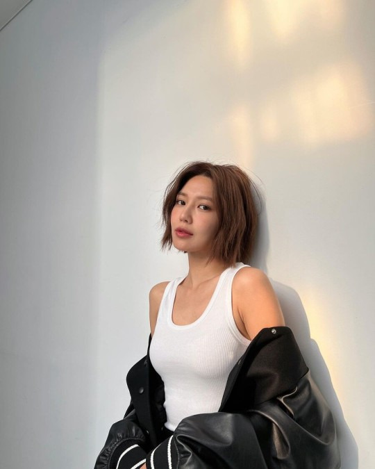 '정경호' 수영, 심경의 변화 있나!  '가을 단발여신' [사진]