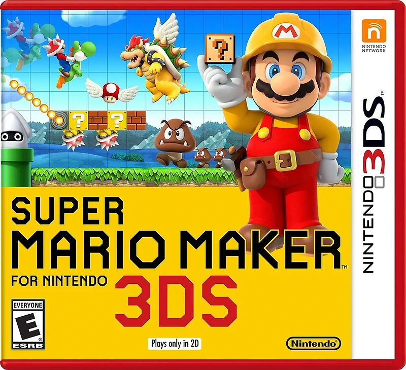 닌텐도 3DS 슈퍼 마리오 메이커 for Nintendo 3DS 롬 파일 cia 다운로드, 패키지 구매 방법