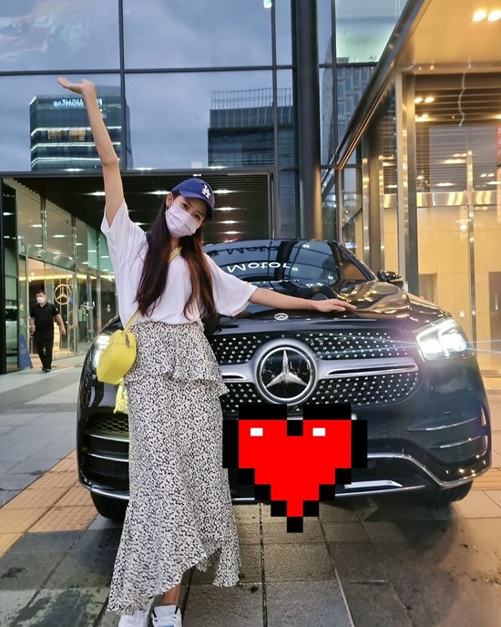 박기량! 고급 억대 외제차 선물에 감출 수 없는 함박웃음 
