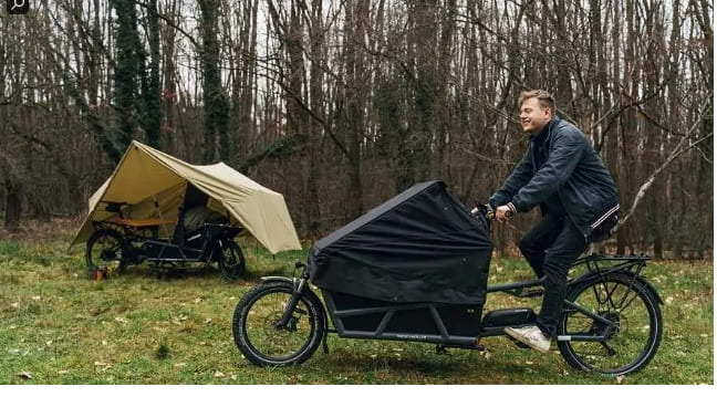 화물용 자전거에서 스페이스 캠핑카로 The Space Camper Bike Aims To Be The Ultimate Camper E-Bike