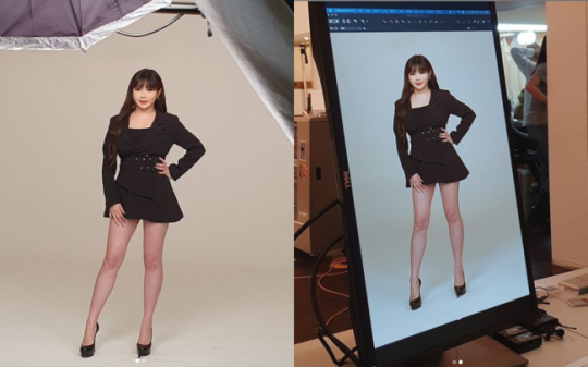 '11kg 뺀' 박봄, 자신감 대폭발..무보정 바비인형 전신컷