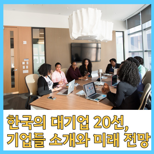 한국의 대기업 20선, 기업들 소개와 미래 전망