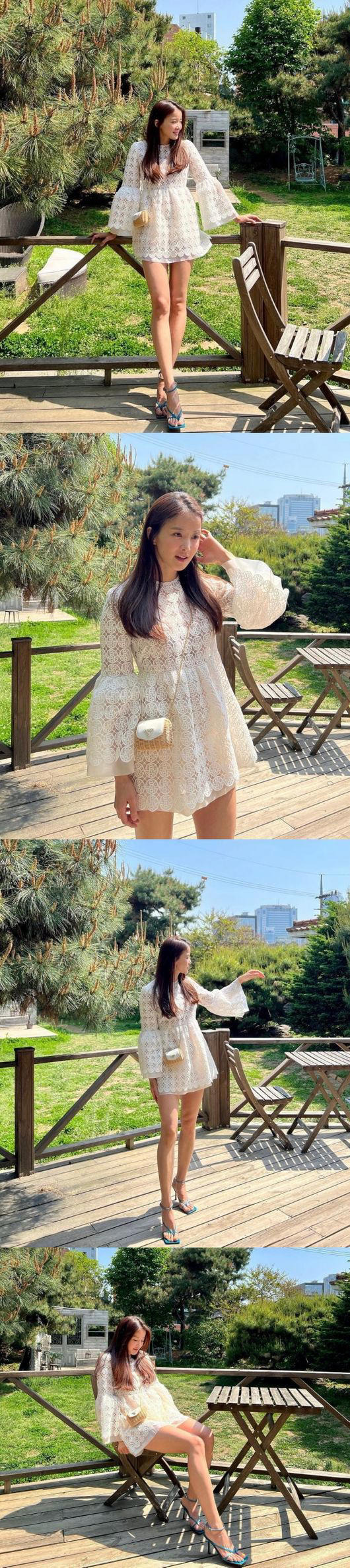 '연매출 25억' 이시영, 엉덩이 겨우 가린 초미니 원피스! [사진]