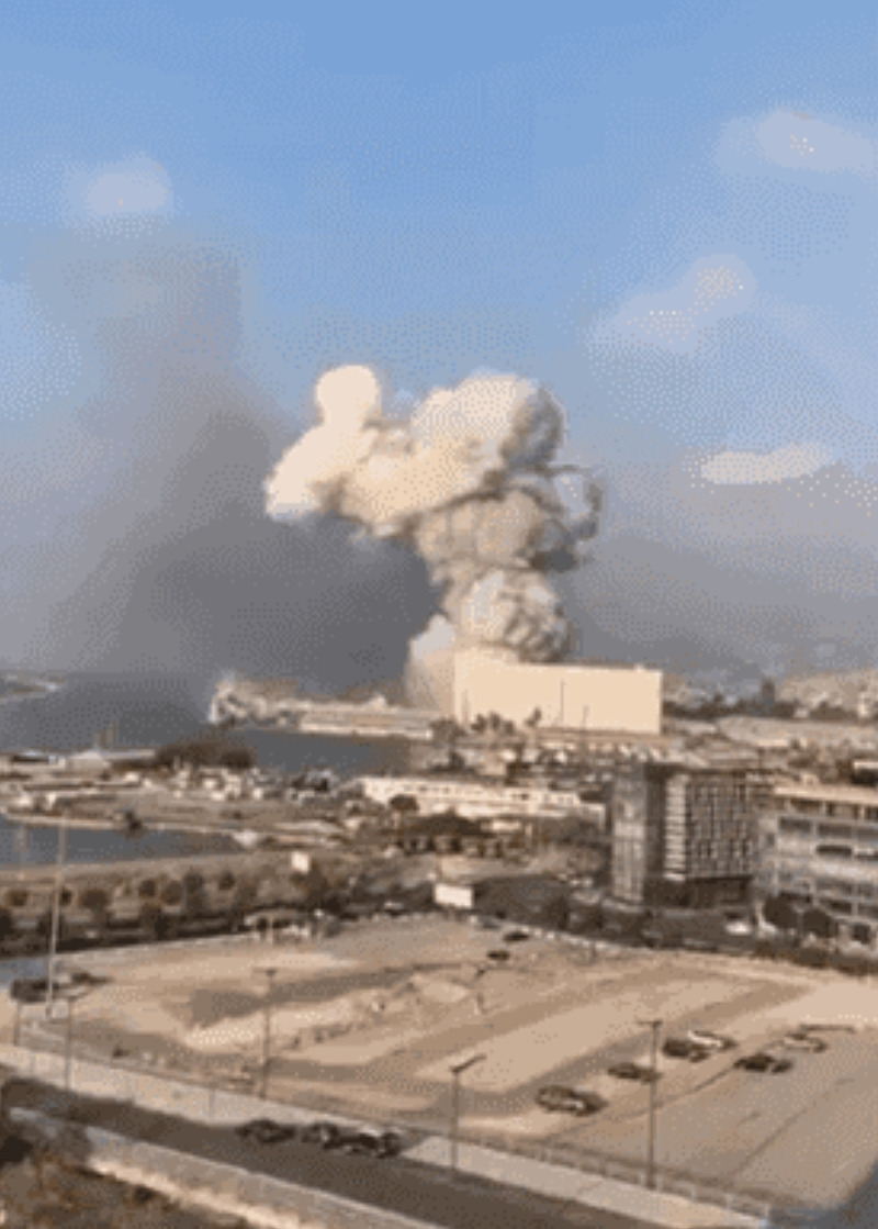 레바논 베이루트 항구 폭발 원인은? 폭탄 공격