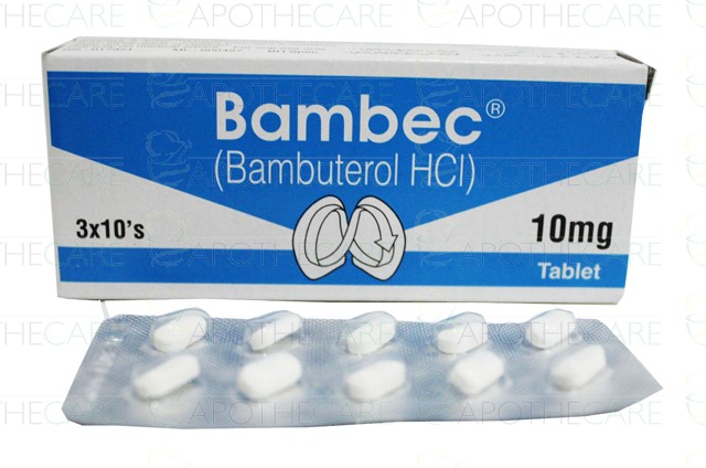 Bambec Tab(Bambuterol): Therapy for Long-Term Control of Asthma and COPD