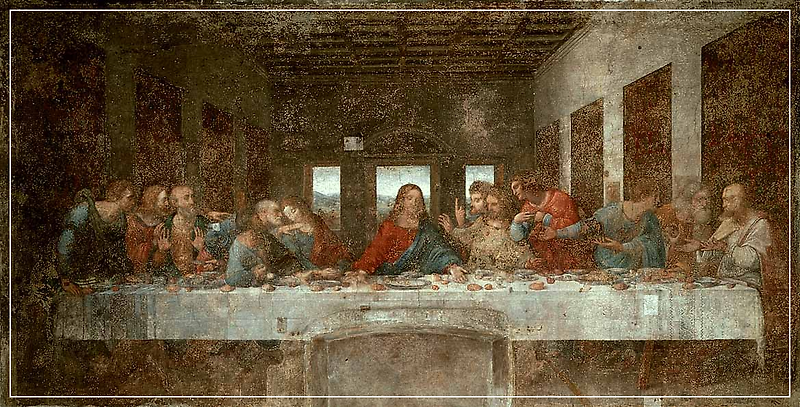 레오나르도 다 빈치(Leonardo da Vinci, 1452-1519), 최후의 만찬