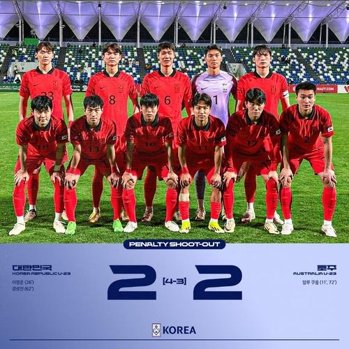 '황선홍 없는' U-23 대표팀, 승부차기 끝에 WAFF 챔피언십 우승